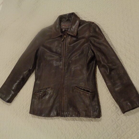 Awesome leather jacket in sz S/CH Great condition by Leather Limited - Picture 3 of 13